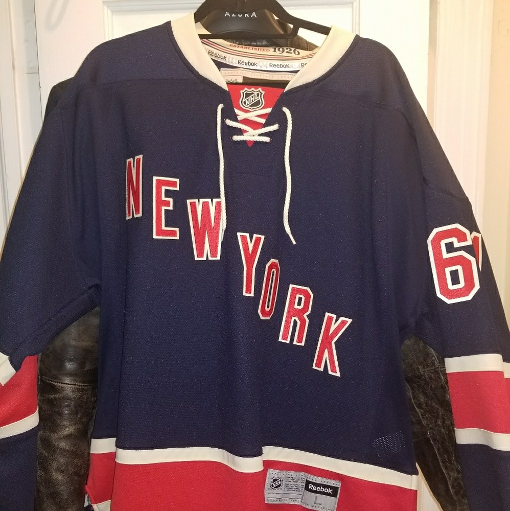 New York Rangers Heritage Rick Nash Jersey Large L